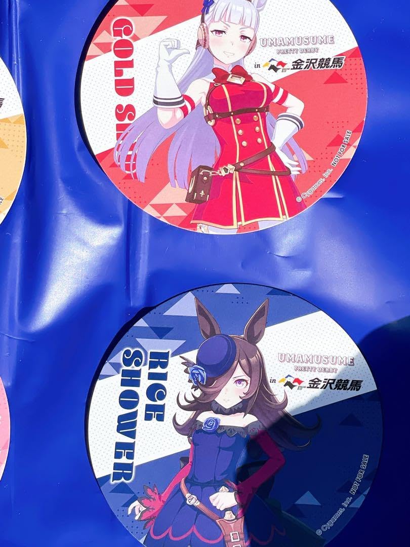 コンプリート 6種類 ウマ娘 コースター 金沢競馬場 金沢競馬場 ウマ娘